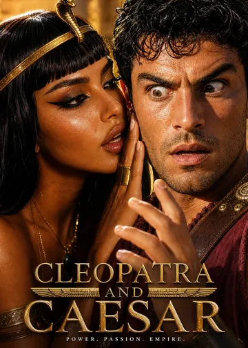 Cleopatra and Caesar poster, Candy Shorts series
